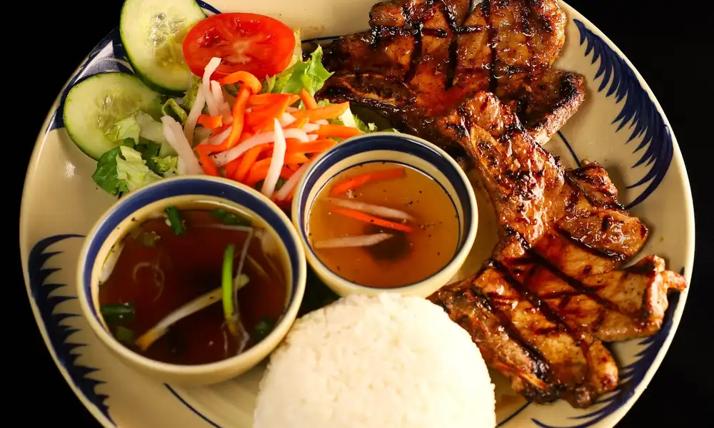 Grilled Lemongrass Pork Chop